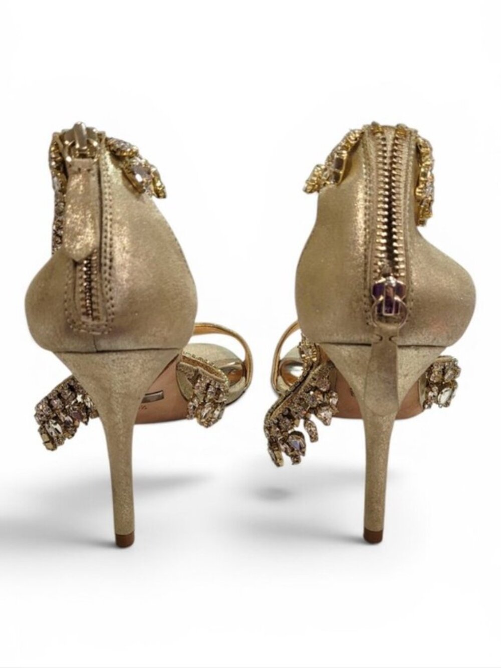 Badgley Mischka Grammy II Crystal Heels 9.5 - Picture 7 of 8